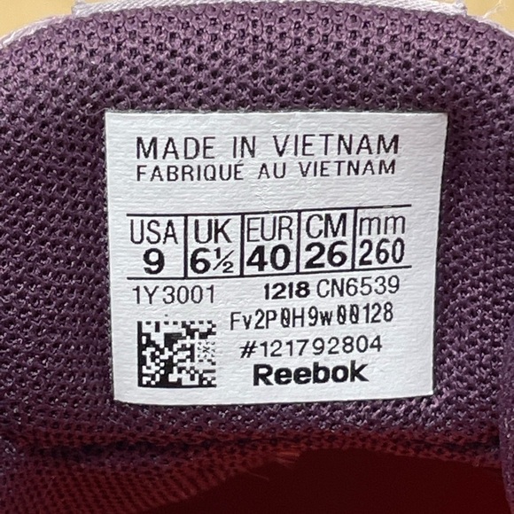 Reebok Flexagon Force D Cross Trainer Running Shoes Lilac Fog/Urban Violet Sz 9 - Picture 9 of 10